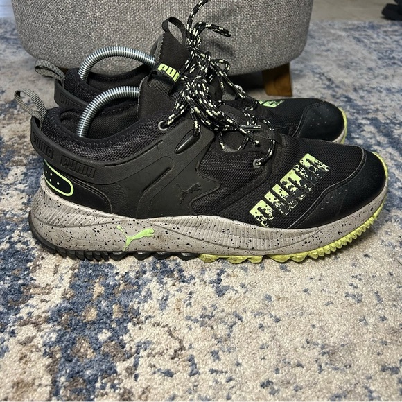 Puma Black & Green Pacer Future Trail Trail Running Sneakers Size 11.5 Men’s main image 11